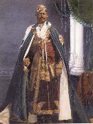 unknow artist, Major His Highness Maharao Umed Singh II of Kota